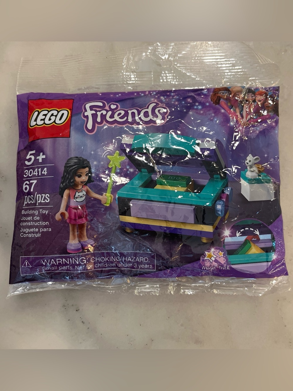 FRIENDS Teal, Purple and Yellow Magic Chest Playset with Mini-Doll